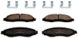 TXM0962 Front Premium Braking Series Semi-metallic Brake Pad Set