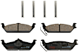 TXM0963 Rear Premium Braking Series Semi-metallic Brake Pad Set