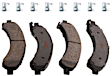 TXM0989 Rear Premium Braking Series Semi-metallic Brake Pad Set