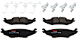 TXM1046 Rear Premium Braking Series Semi-metallic Brake Pad Set