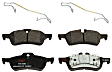 TXM1060 Rear Premium Braking Series Semi-metallic Brake Pad Set