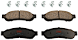 TXM1067 Rear Premium Braking Series Semi-metallic Brake Pad Set