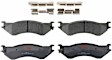 TXM1077 Rear Premium Braking Series Semi-metallic Brake Pad Set