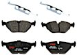TXM1239 Rear Premium Braking Series Semi-metallic Brake Pad Set