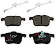 TXM1257 Front Premium Braking Series Semi-metallic Brake Pad Set
