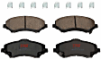 TXM1273 Front Premium Braking Series Semi-Metallic Brake Pad Set