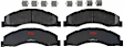 TXM1328 Front Premium Braking Series Semi-metallic Brake Pad Set