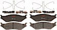 TXM1353 Front or Rear Premium Braking Series Semi-metallic Brake Pad Set