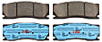 TXM1355 Front Premium Braking Series Semi-metallic Brake Pad Set