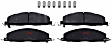 TXM1400 Rear Premium Braking Series Semi-metallic Brake Pad Set