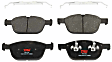 TXM1412 Front Premium Braking Series Semi-metallic Brake Pad Set