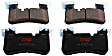 TXM1450 Rear Premium Braking Series Semi-metallic Brake Pad Set