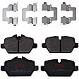 TXM1554 Rear Premium Braking Series Semi-metallic Brake Pad Set