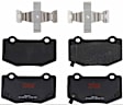 TXM1718 Rear Premium Braking Series Semi-metallic Brake Pad Set