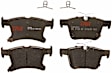 TXM1901 Rear Premium Braking Series Semi-metallic Brake Pad Set