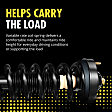 153005 Front, Driver or Passenger Side Fully Loaded Strut, Magnum Series