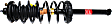 171299 Rear, Driver or Passenger Side Fully Loaded Strut, Quick-strut Series