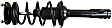 172245 Front, Driver or Passenger Side Fully Loaded Strut, Quick-strut Series