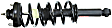 172896 Rear, Driver or Passenger Side Fully Loaded Strut, Quick-strut Series