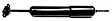 37122 Front, Driver or Passenger Side Shock, OESpectrum Truck Series