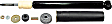 39044 Front, Driver or Passenger Side Shock, OESpectrum Monotube Series