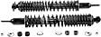 58551 Rear, Driver and Passenger Side Shock, Load Adjusting Series