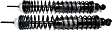 58568 Rear, Driver and Passenger Side Shock, Load Adjusting Series