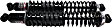 58595 Rear, Driver and Passenger Side Shock, Load Adjusting Series