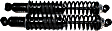 58595 Rear, Driver and Passenger Side Shock, Load Adjusting Series
