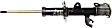 71059 Front, Passenger Side Bare Strut, OESpectrum Strut Series