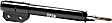 1994 Ford Mustang - Front, Driver or Passenger Side Bare Strut, OESpectrum Strut Series