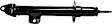 72248 Front, Driver or Passenger Side Bare Strut, OESpectrum Strut Series