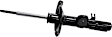 72611 Front, Passenger Side Bare Strut, OESpectrum Strut Series