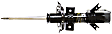 72638 Front, Driver or Passenger Side Bare Strut, OESpectrum Strut Series