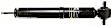 72652 Front, Driver or Passenger Side Bare Strut, 4WD, OESpectrum Strut Series