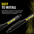 90031C1 Front, Passenger Side Fully Loaded Strut
