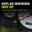 2013 Jeep Grand Cherokee - Front, Passenger Side Must Be Used with 90032C2, 90032C3, Converts Air Spring Suspension to Conventional Coil Spring Suspension, with Air Suspension