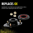 902053 Front, Driver or Passenger Side Strut Mount, Strut-Mate Series