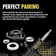 909969 Strut-Mate Series Coil Spring Insulator - Direct Fit, Sold individually