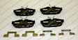 CX1082 Rear Total Solution Series Ceramic Brake Pad Set