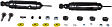 MA815 Rear, Driver and Passenger Side Air Shock, Max-Air Series