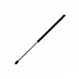 2008 Hyundai Sonata - Driver or Passenger Side Lift Support Hood, 4-Door; Sedan; For Hood, Sedan