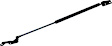 612134 Driver Side Hatch Lift Support, Base Hatchback, Sold Individually