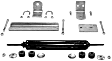 SA1930 Direct Fit Steering Stabilizer, Sold Individually