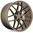 1985TBR255112Z66 Aluminum Bronze Wheel, 19 in. X 8.5 in., 5 x 4.5 in. Bolt Pattern