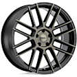 2005MSP255120M76 Aluminum Black Wheel, 20 in. X 10.5 in., 5 x 4.5 in. Bolt Pattern