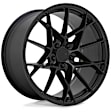 2005STR415112B66 Aluminum Black Wheel, 20 in. X 10.5 in., 5 x 4.5 in. Bolt Pattern