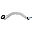 Front, Driver Side, Lower, Rearward Control Arm
