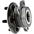 Front, Driver or Passenger Side Wheel Hub, 5 Lugs, With Bearing