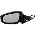 Driver Side Mirror, Power Adjust, Manual Folding, Heated, Paintable, In-housing Signal Light, With memory, With Puddle Light, No Auto-Dimming, With Blind Spot Detection in Glass